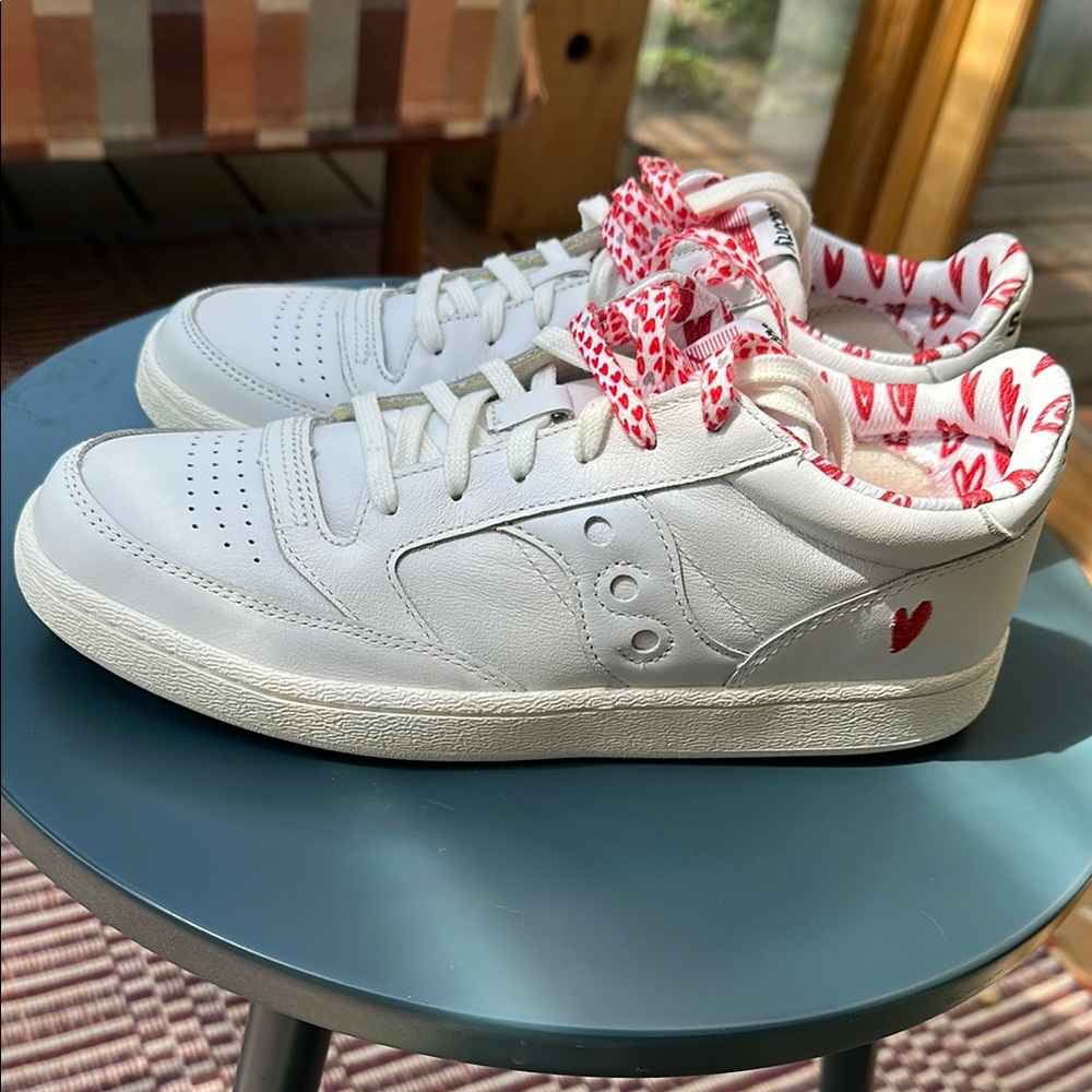 Saucony Jazz Court Limited Edition with Hearts